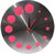iDeals Designer Pink Galaxy Wall Clock