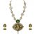 Zaveri Pearls Goddess Long Antique Pearl Necklace Set-ZPFK4118