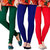 Combo of 3 cotton leggings with color choice