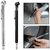 Takecare Chrome Pen Style Tyre Pressure Guage + Black Pen Style Guage For Hyundai Xcent
