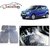 AutoSun-Transparent White Car Floor Mats For Maruti New Alto 800