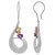 Allure Jewellery 925 Sterling Silver Multi Color Earrings