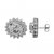 Allure Jewellery 925 Sterling Silver Cubic Zircona (CZ) Earrings