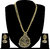 Zaveri Pearls Goddess Tilari Haram Antique Necklace Set-ZPFK4122