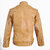 Solid Casual Biker Jacket PU Leather from Leather Kashmir