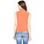 Harpa Coral Crepe Solid Womens Top