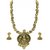 Zaveri Pearls Gold Plated Gold Alloy Necklace Set For Women