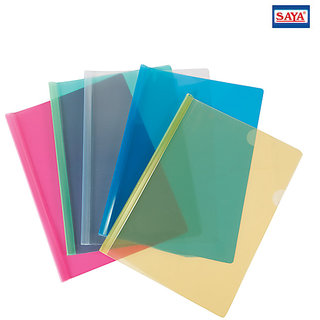 Transparent File Folder Set Of 10 In India Shopclues Online