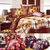 Set of 3- iLiv 3D Double Bed sheet With 6 Pillow Cover