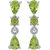 Allure Jewellery Star Shape 925 Sterling Silver with Lemon Quartz Women Earrings