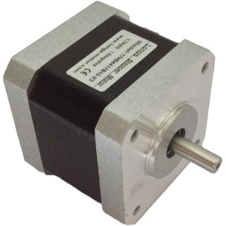 Buy 4 kg-cm NEMA 17 Stepper Motor Dual Shaft 4 wire bipolar for CNC ...