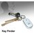 Anti Lost LEDWKC-01 Wireless Key Finder Locator LED Light Whistle Key Chain - White