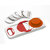Class Unbreakable ABS Plastic 6 in 1 slicer -Red