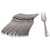 Ezee Steel finish Plastic Fork (50 Pieces)