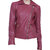 Maroon Leather Jacket