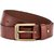 Wildhorn Men Casual Brown Genuine Leather Belt (Bombay Brown)