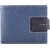 Wildhorn Men Casual, Formal Blue Genuine Leather Wallet (6 Card Slots)