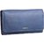 Royster Callus Women Casual, Formal Blue Genuine Leather Wallet (6 Card Slots)