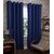 k decor blue plain curtain fabric(5 mtr)