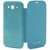 Tbz Flip Cover Case For Samsung Galaxy Grand Duos I9082 With Screen Guard -Sky Blue GGDOGSBLUSCR