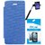Tbz Flip Cover Case For Infocus M2  With Screen Guard And Selfie Stick Monopod With Aux -Royal Blue IFSM2OGRBLUSCR-SELFIE