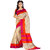 Gerbera Designer Amazing Bhagalpuri Silk Beige Designer Printed Saree