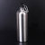 1000ml Stainless Steel Sports Water Bottle w/ Climbing Hook - Silver
