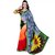 Gerbera Designer Amazing Georgette Multicolor Designer Printed Saree