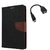 Ygs Diary Wallet Case Cover  For  Sony Xperia Z3-Black Brown,Micro Otg 