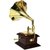 Handmade Vintage Dummy Brass and Wooden Gramophone Only For Home DÃ©cor ( 9 Inch X 5 Inch ,No of Pieces 1 ) By Fashion Bizz