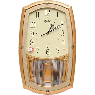 Buy Ajanta Musical Analog Wall Clock with Pendulum AQ2017 Online ...