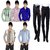 Men's Suiting  Shirting Combo 7Pcs 2 Trousers  5 Shirt Fabric