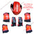 SKATE  CYCLING PROTECTION KIT with Helmet, Knee, Elbow Guards,  Gloves
