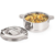 Msquare S.S Hot Pot Set Pack of 3 Casserole Set