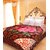Akash Ganga Floral Double Bed Mink Blanket (BDK27)