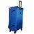 American Club 24 inch 4 Wheel Teflon Trolley Bag Blue