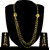 Zaveri Pearls Royal 3 Layer Bead Mala Necklace set-ZPFK4229