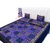 Halowishes Jaipuri Brocade Silk Double BedCover Cushion Set -402