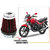 Capeshoppers Hp High Performance Bike Air Filter For Hero Motocorp Passion+