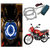 Capeshoppers Angel Eyes Ccfl Ring Light For Hero Motocorp Splender- Blue Set Of 2