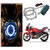 Capeshoppers Angel Eyes Ccfl Ring Light For Hero Motocorp Karizma Zmr 223- Blue Set Of 2
