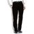 Rich Perk Black Polyviscose Formal Trouser For Mens