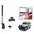 Takecare Front And Rear Stylish Vip Car Antenna Black For Chevrolet Tavera