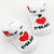 New Born Baby Soft Pure Cotton Socks With I Love Mom From 0 to 6 Months
