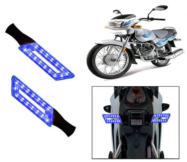 Buy Capeshoppers Parallelo Led Bike Indicator Set Of 2 For Tvs