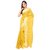 Golden color Indian  Traditional Tant  cotton saree  with golden Zori Broder an