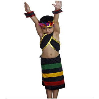 fancy dress tribal girl