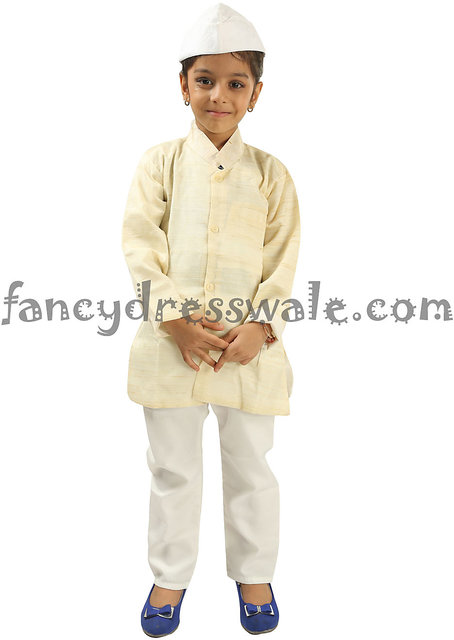 nehru costume for fancy dress