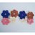 Angelfish Crochet flower earrings- AELHANKJP018