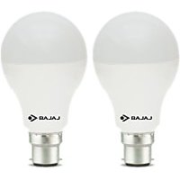 Bajaj 7W LED Bulb B22 Base White Cool Day Light pack 2 Image